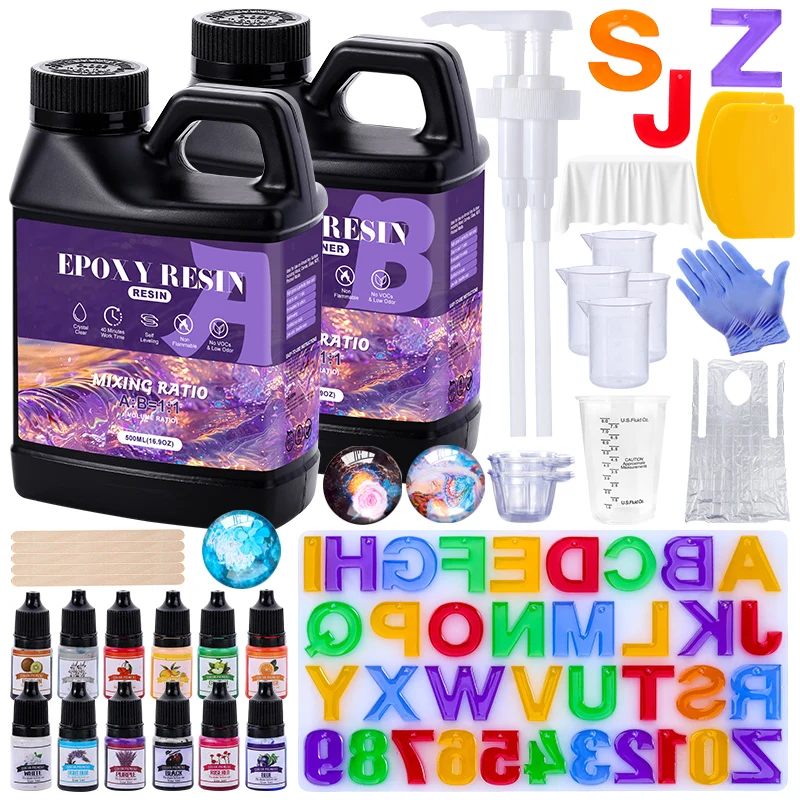 Epoxy Uv Resin Kit - Epoxy Resin Kit Crystal Clear Epoxy