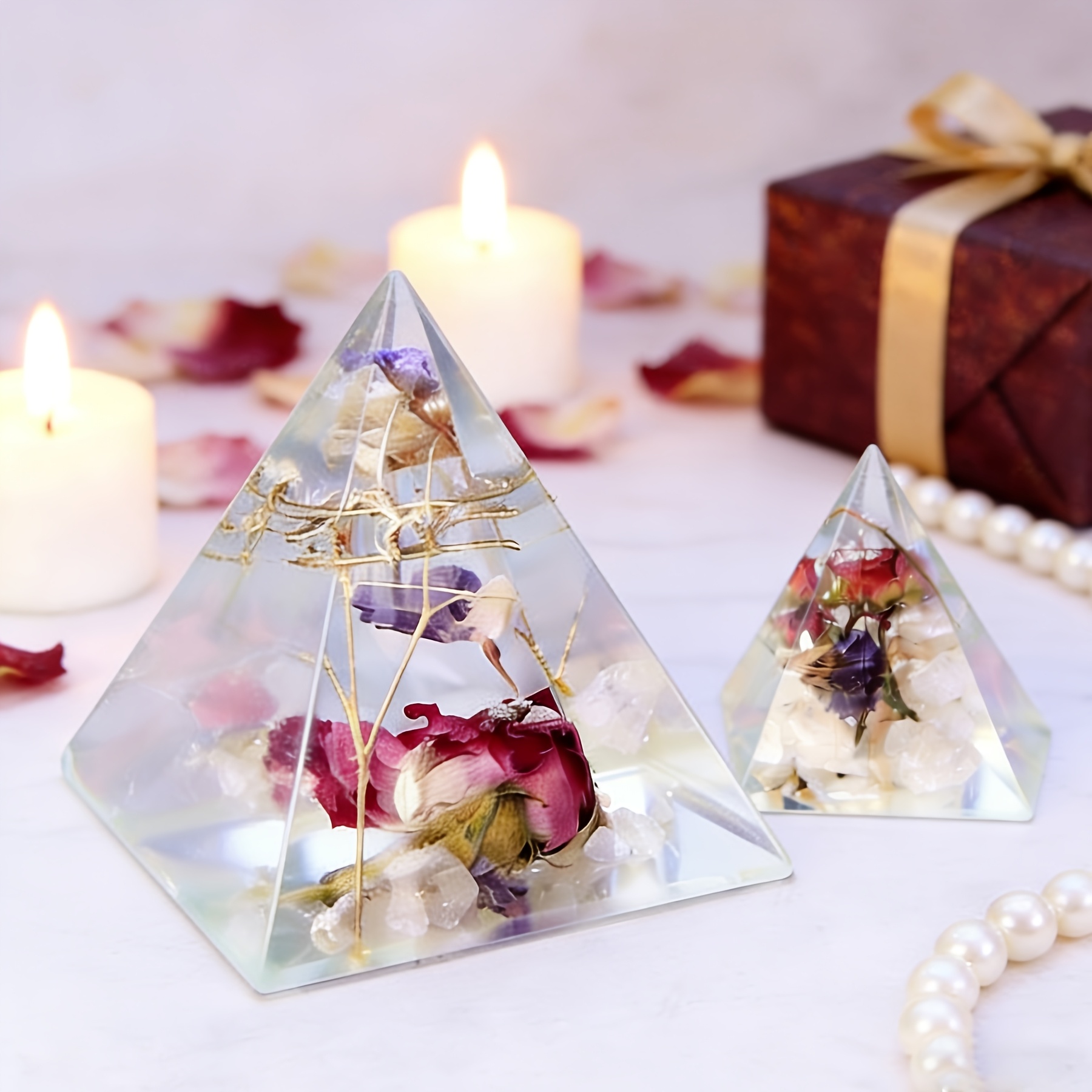 5pc- Pyramid resin molds of va – Resin Jewelry Kit recenzja i cena