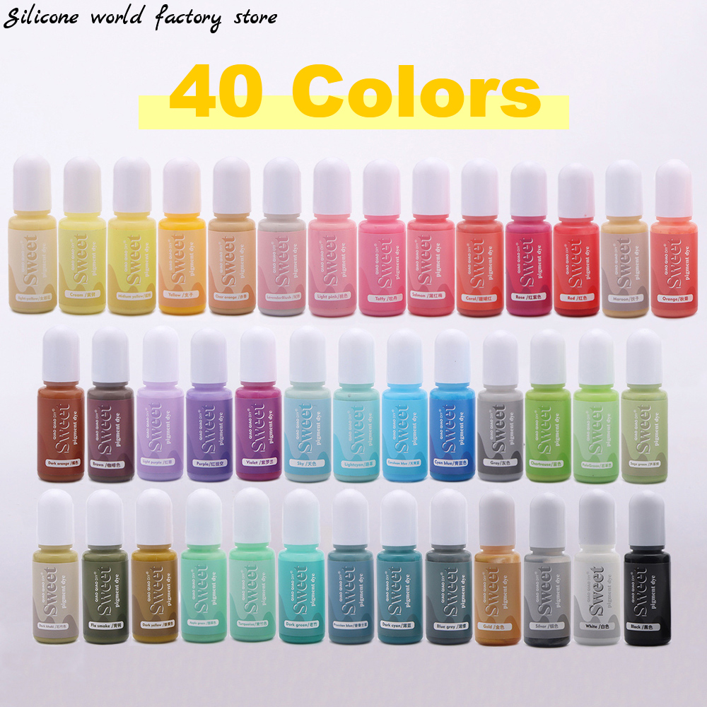 Silicone world 10ML Solid Colo – Resin Dye Alcohol recenzja i cena