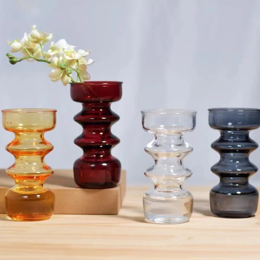 Colorful Vases Glass Ornaments – Dried Flower Bulk recenzja i cena