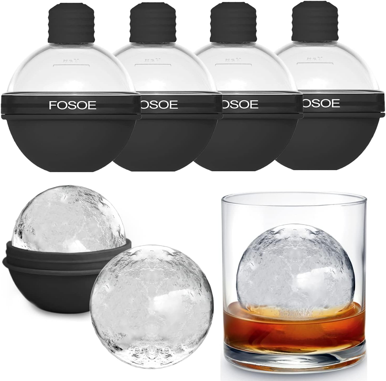 Silicone Ice Ball Molds for Wh – Coaster Mold Round recenzja i cena