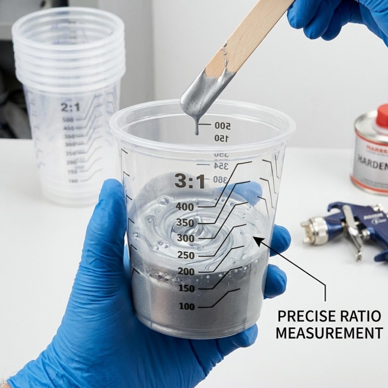Transparent Plastic Measuring  – Mixing Cup Silicone recenzja i cena
