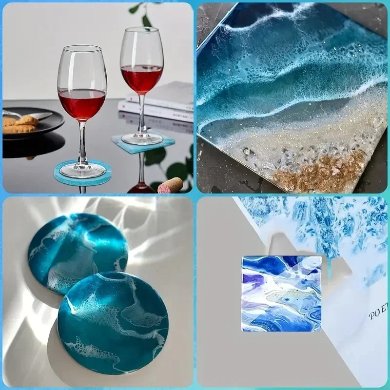 5Pcs/Set DlY Epoxy Resin Cup C – Coaster Mold Round recenzja i cena