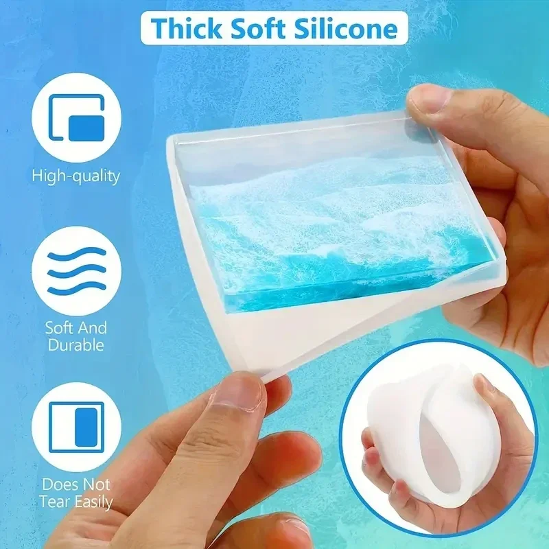 5Pcs/Set DlY Epoxy Resin Cup C – Coaster Mold Round recenzja i cena