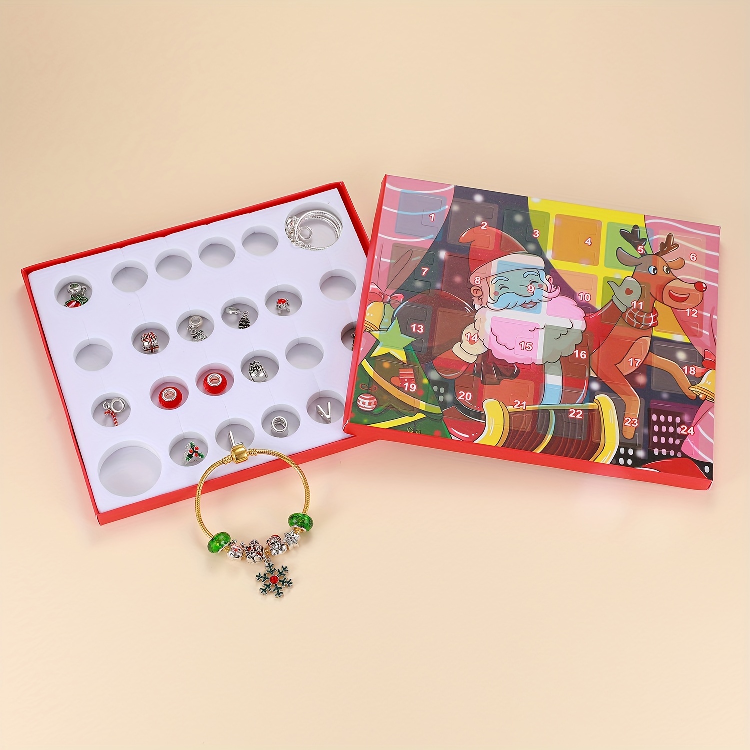 Snowman Christmas Advent Calen – Resin Jewelry Kit recenzja i cena