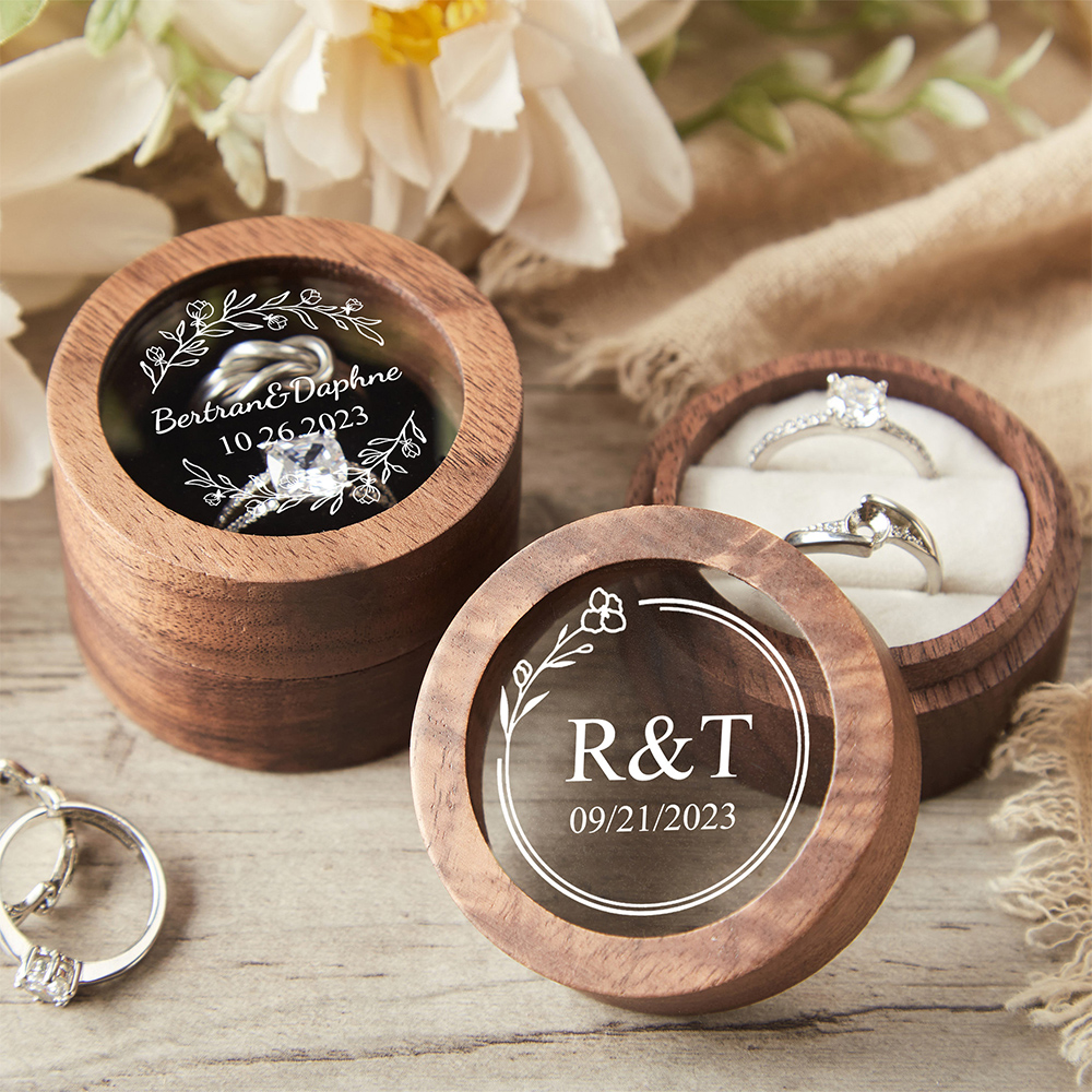Personalized Wooden Wedding Ri – Wood Ring Blank recenzja i cena