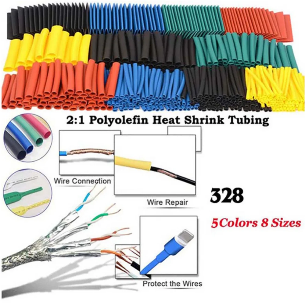 580/530/127PCS Heat Shrink Tub – Heat Gun Small recenzja i cena