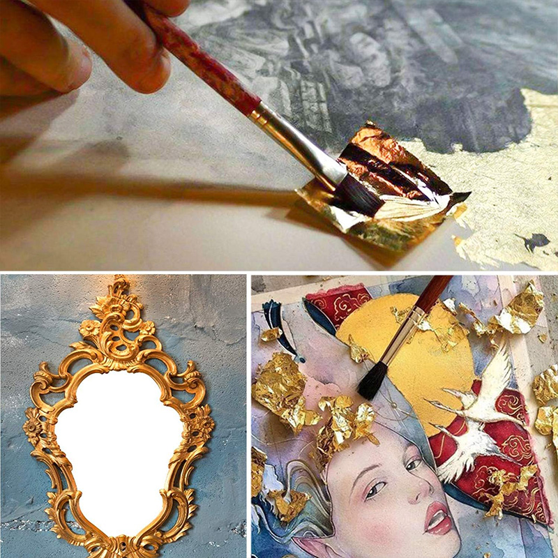 20 Pcs Gold Leaf Sheets: Versa – Gold Foil Flakes recenzja i cena