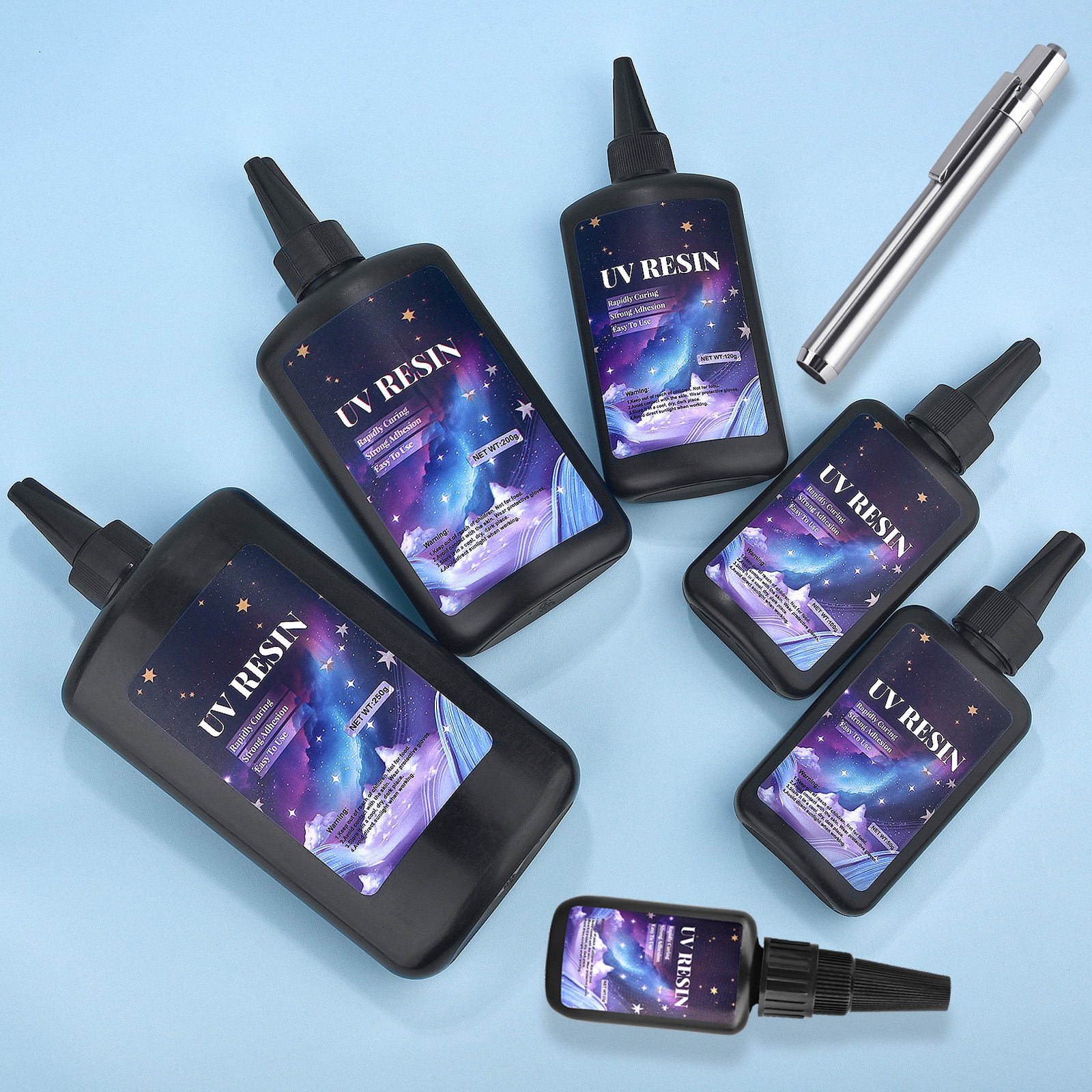 25/50/100/120/200/250g UV Fix  – Epoxy Uv Resin Kit recenzja i cena
