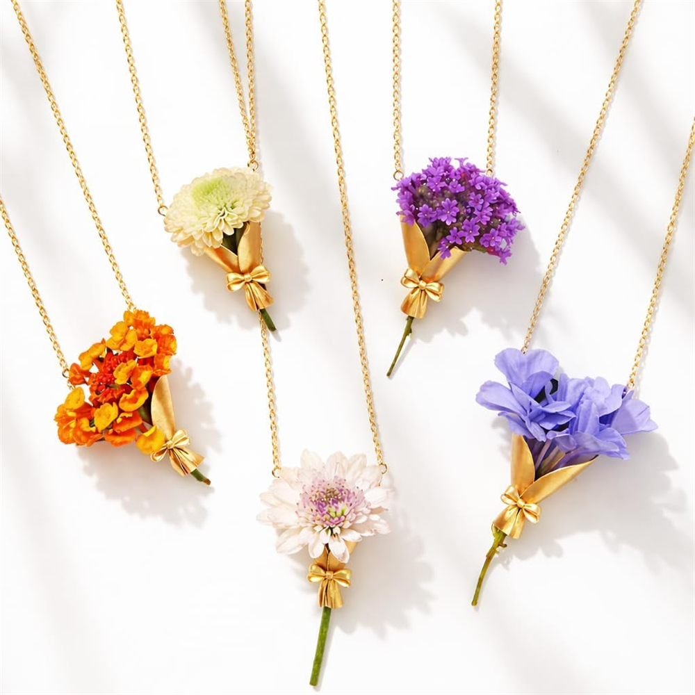 Artful Flower Vase Necklace We – Dried Flower Bulk recenzja i cena