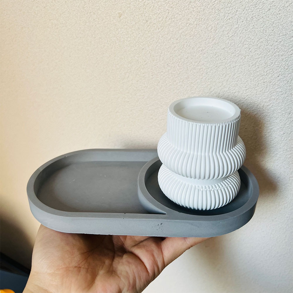 Oval Storage Tray Concrete Mol – Coaster Mold Round recenzja i cena