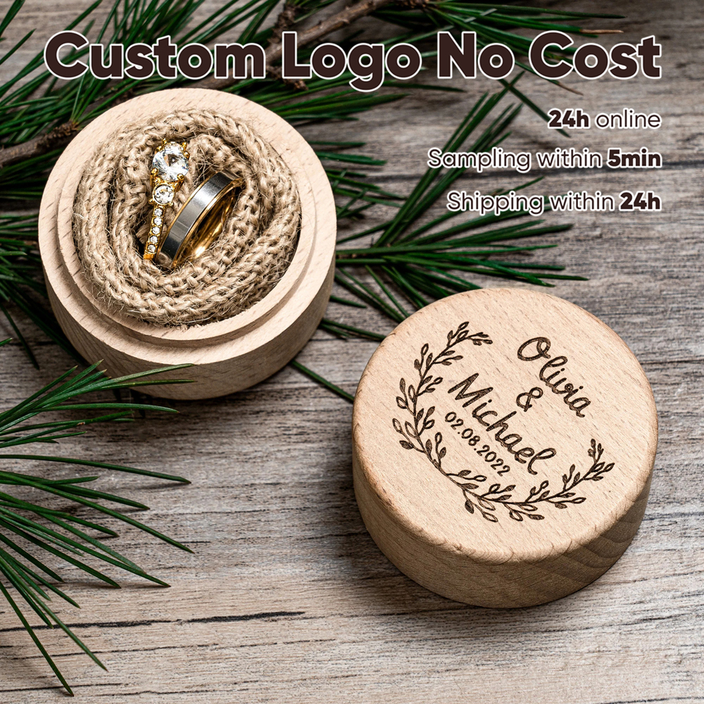 Free Personalized Wedding Ring – Wood Ring Blank recenzja i cena