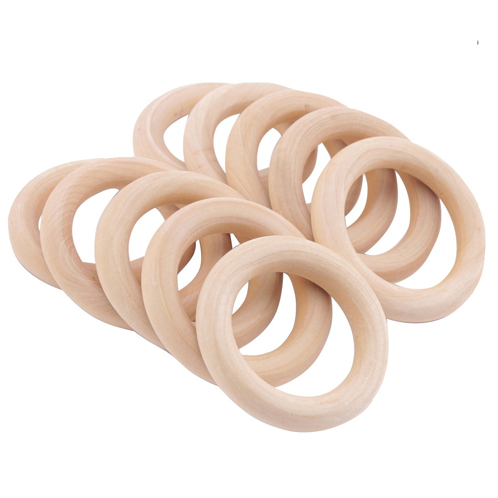 12Pcs Smooth Wooden Rings 55Mm – Wood Ring Blank recenzja i cena