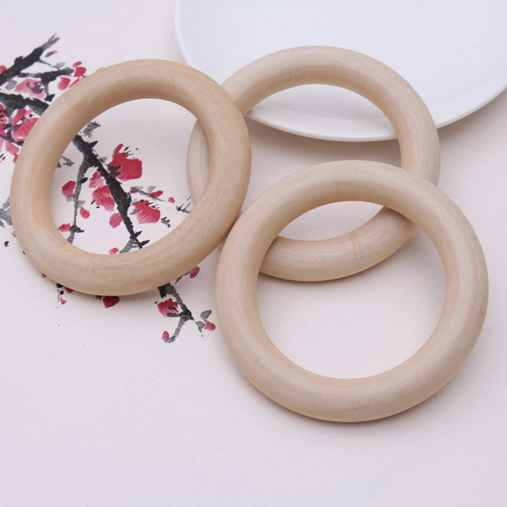 12Pcs Smooth Wooden Rings 55Mm – Wood Ring Blank recenzja i cena