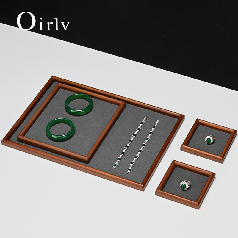 Oirlv 4 Size Wooden Jewelry Tr – Wood Ring Blank recenzja i cena