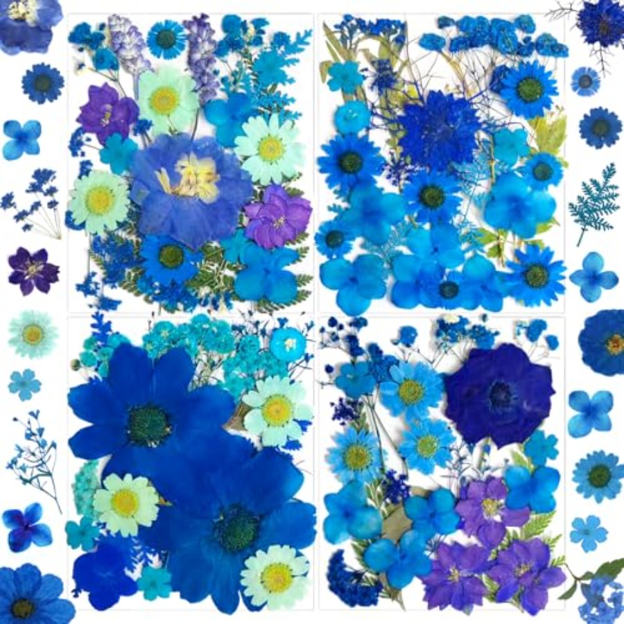 94Pcs Dried Pressed Flowers fo – Dried Flower Bulk recenzja i cena