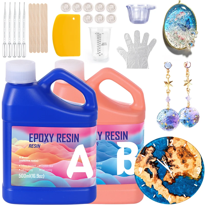 Easy Mixing Epoxy Resin Kit Cr – Resin Jewelry Kit recenzja i cena