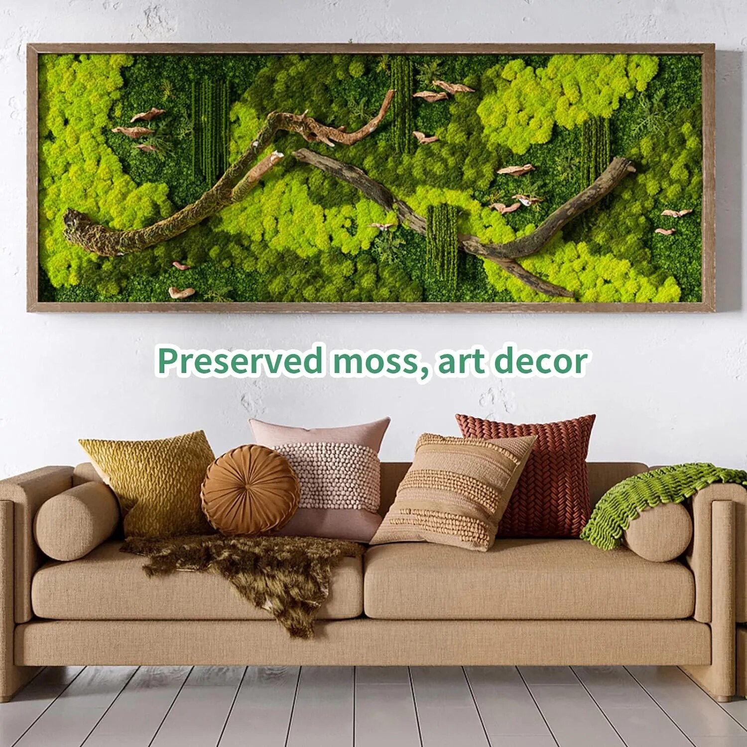 Artificial Green Plants Eterna – Terrarium Moss Art recenzja i cena