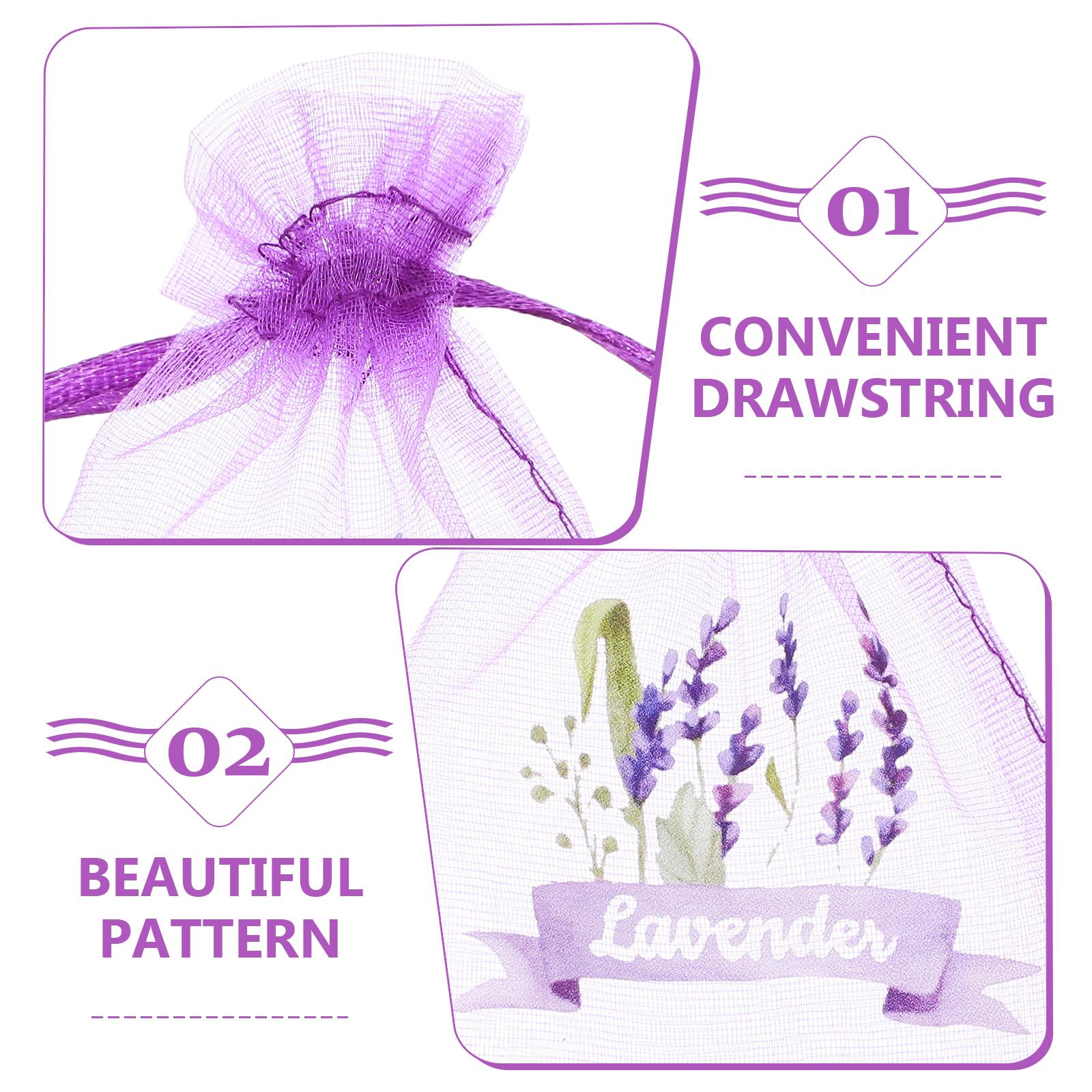 20 Pcs Empty Lavender Sachets  – Dried Flower Bulk recenzja i cena