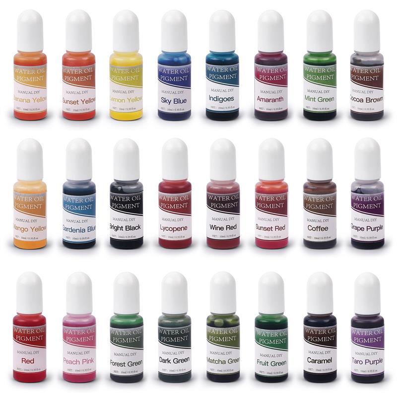 24 Colors/Set 10ml Art Ink Alc – Resin Dye Alcohol recenzja i cena