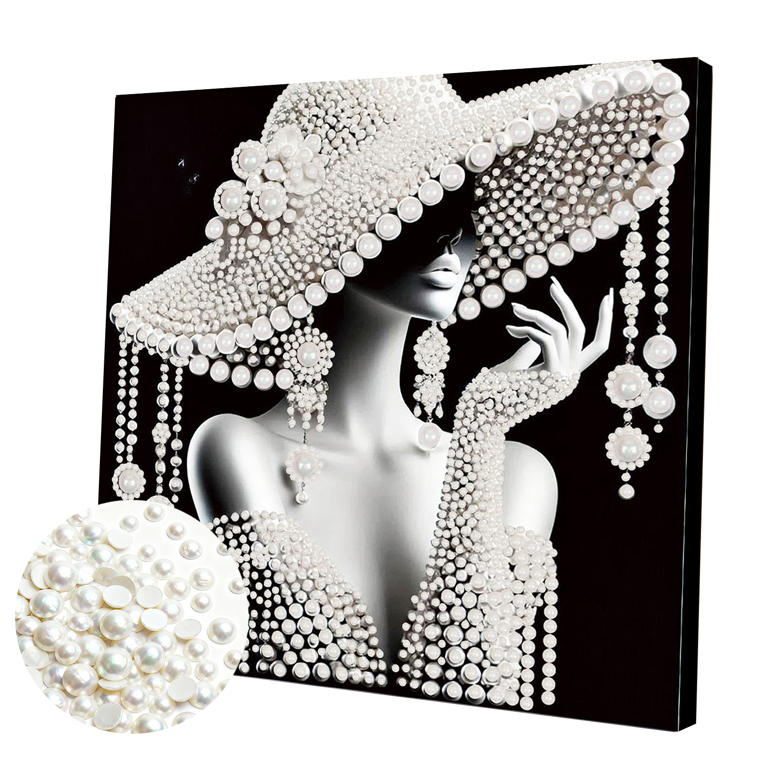 DIY Ladies Pearl Painting Art  – Resin Craft For Beginners recenzja i cena