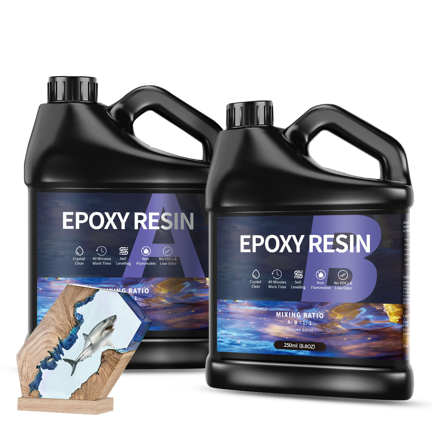 500g/1000g  AB Epoxy Resin Glu – Epoxy Uv Resin Kit recenzja i cena
