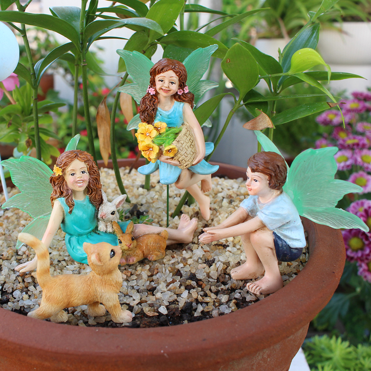 4pc Flower Fairy and Animal Pa – Resin Craft Ideas recenzja i cena