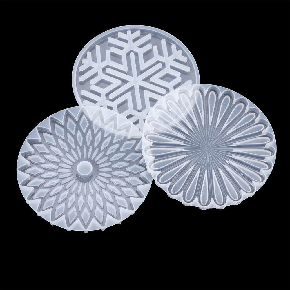 1Pcs Round Coaster Resin Silic – Coaster Mold Round recenzja i cena