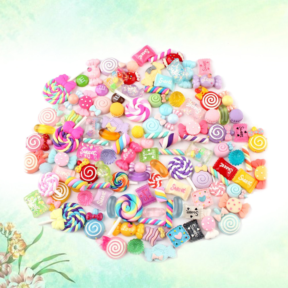 50 pcs Candy Cream Lollipop Ac – Resin Craft Material recenzja i cena