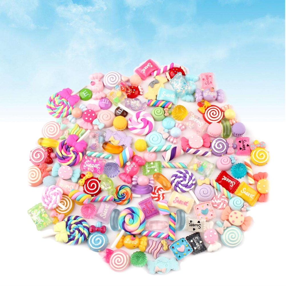 50 pcs Candy Cream Lollipop Ac – Resin Craft Material recenzja i cena