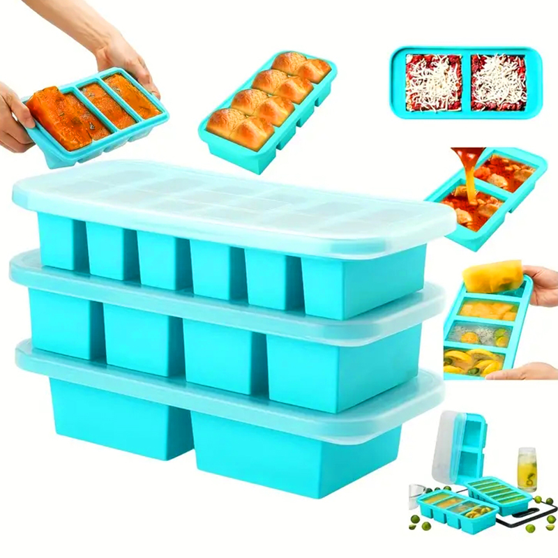 2 or 3-piece Silicone Freezer  – Serving Tray Mold recenzja i cena