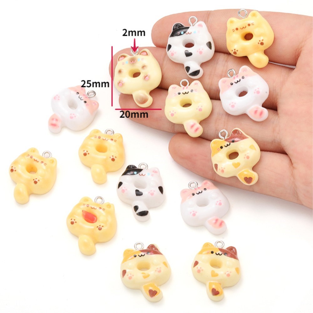 10Pcs Kawaii Cartoon Cat Resin – Resin Crafts Diy recenzja i cena