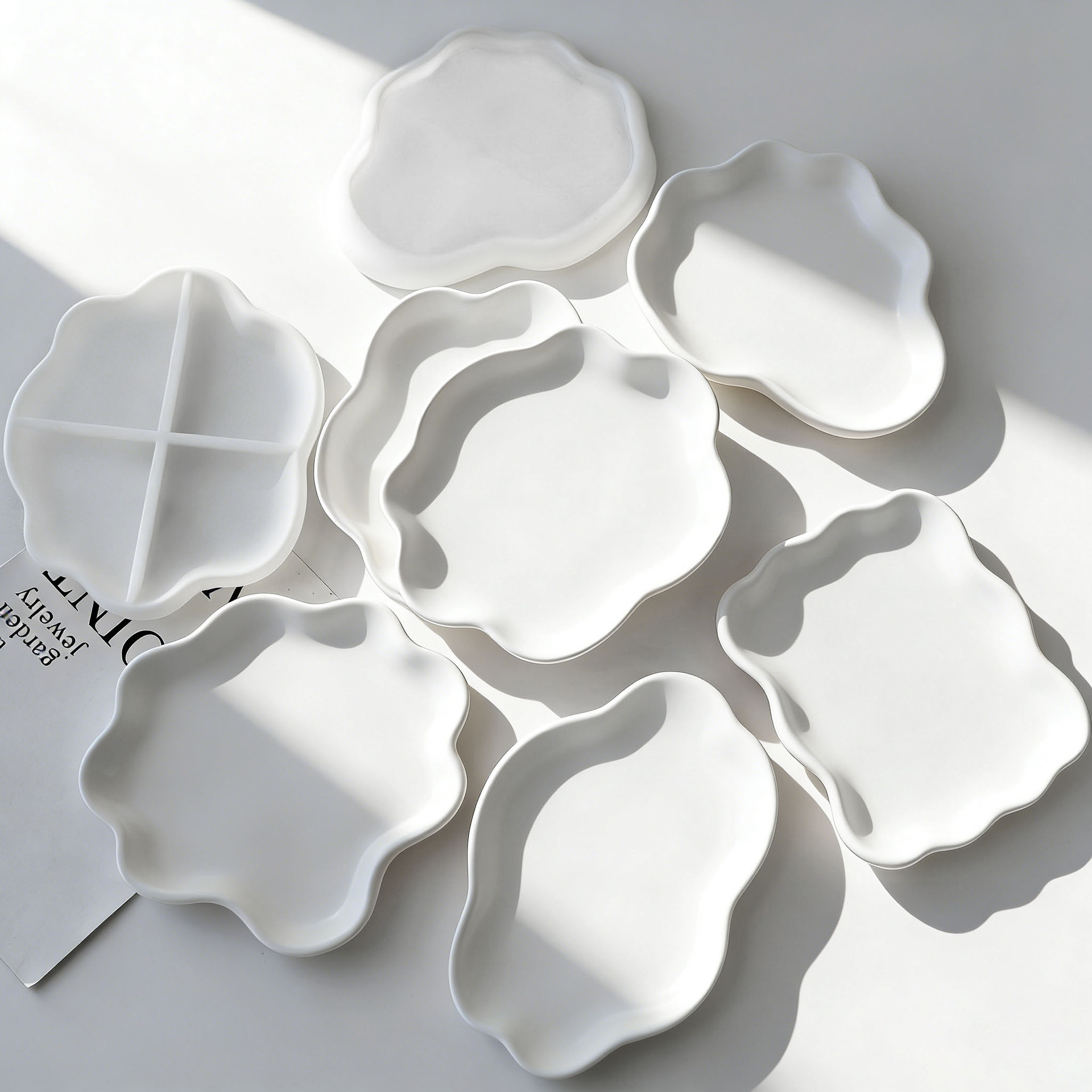 DIY Geometric Wave Plaster Coa – Serving Tray Mold recenzja i cena