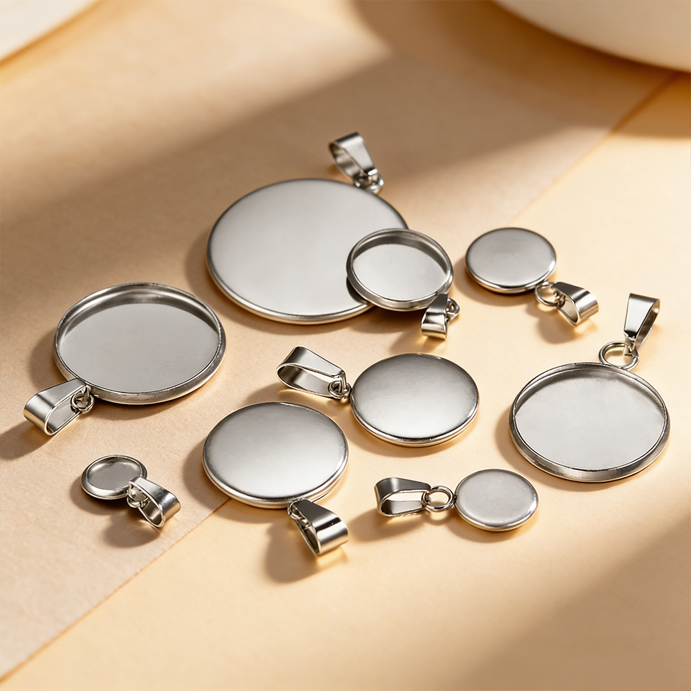 10pcs 316 Stainless Steel 6~20 – Bezels Set Pendant recenzja i cena