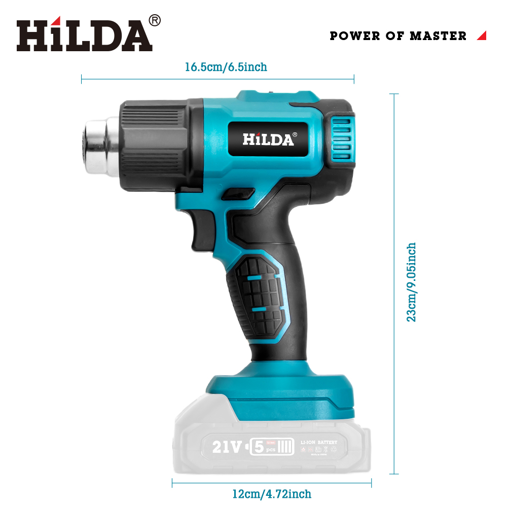 HILDA Handheld Hot Air Gun Adj – Heat Gun Small recenzja i cena