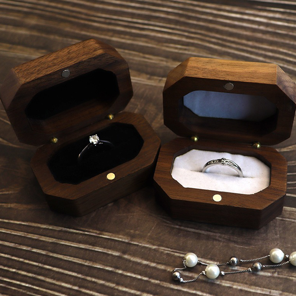 Rectangle Proposal Ring Wooden – Wood Ring Blank recenzja i cena