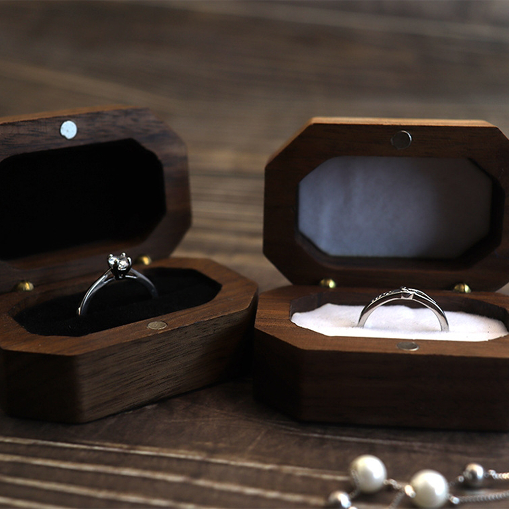 Rectangle Proposal Ring Wooden – Wood Ring Blank recenzja i cena