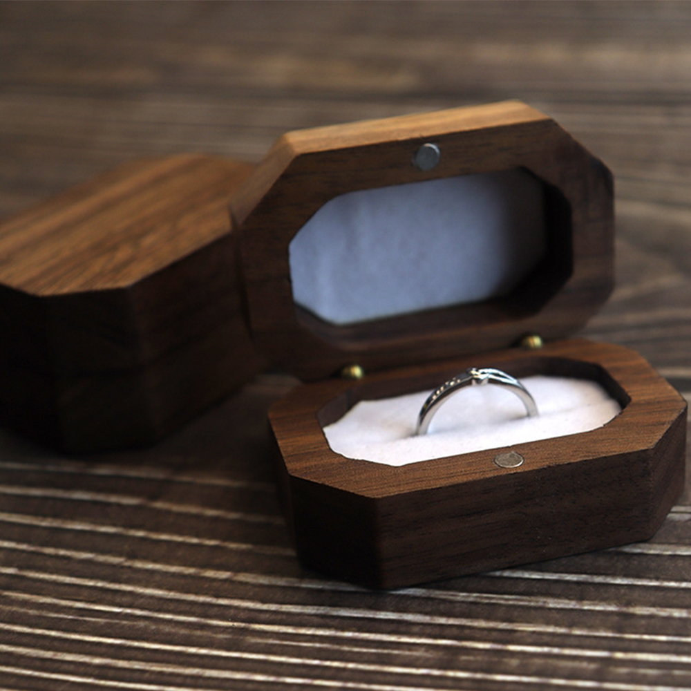 Rectangle Proposal Ring Wooden – Wood Ring Blank recenzja i cena
