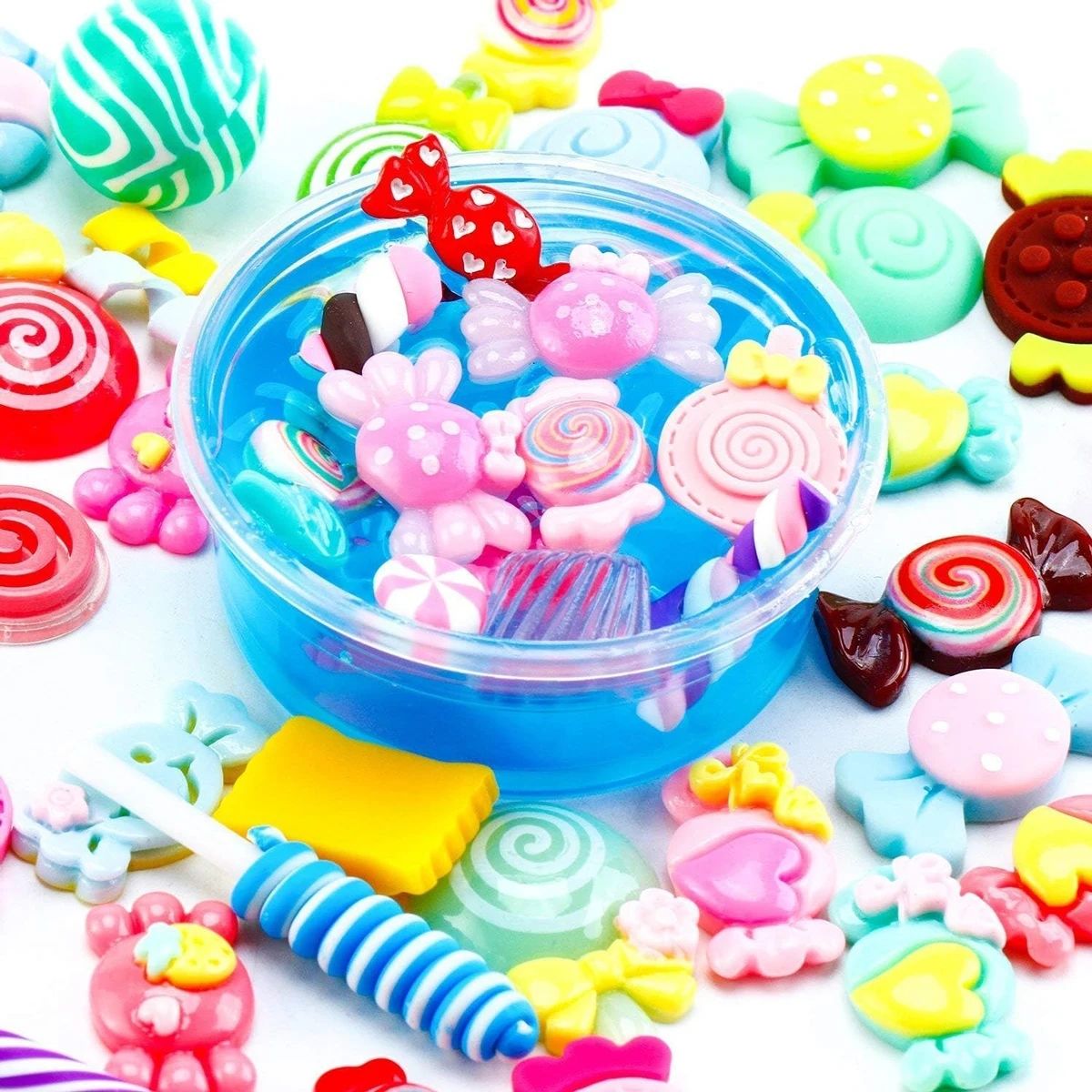 30pcs Random Candy Slime Charm – Resin Crafts Diy recenzja i cena