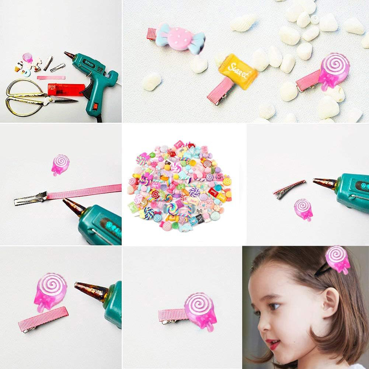 30pcs Random Candy Slime Charm – Resin Crafts Diy recenzja i cena