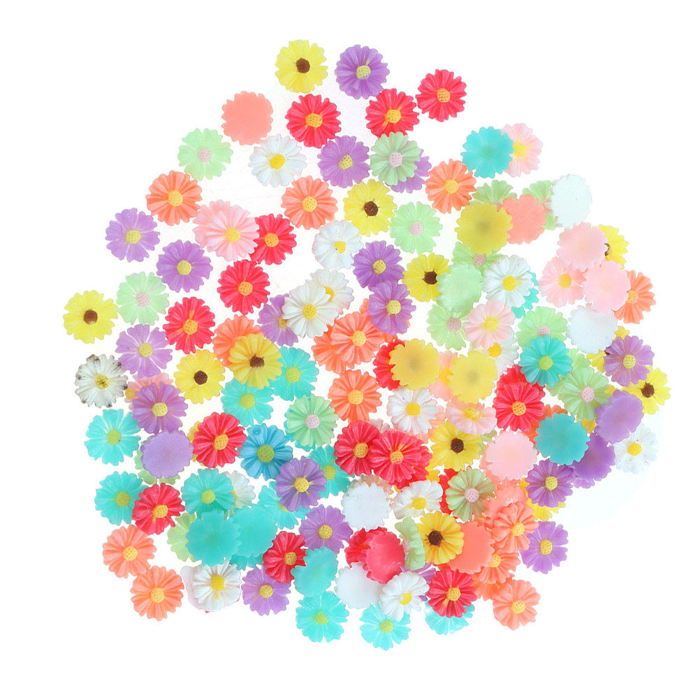 50Pcs 9Mm Small Daisy Resin Fl – Resin Crafts Diy recenzja i cena