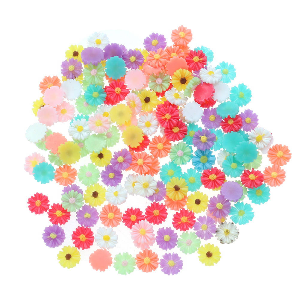 50Pcs 9Mm Small Daisy Resin Fl – Resin Crafts Diy recenzja i cena
