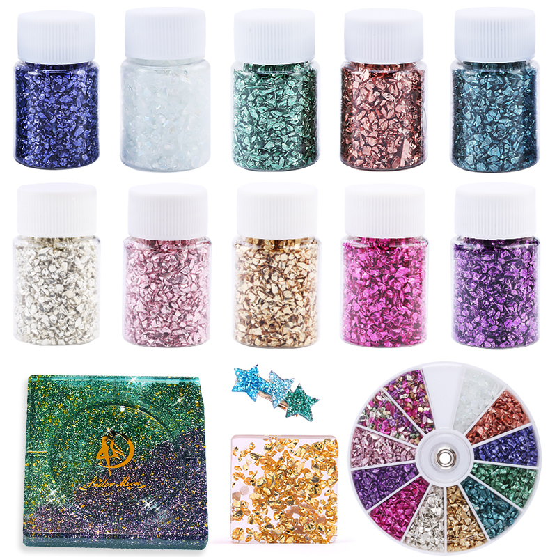 Epoxy Resin Colorful Metallic  – Gold Foil Flakes recenzja i cena