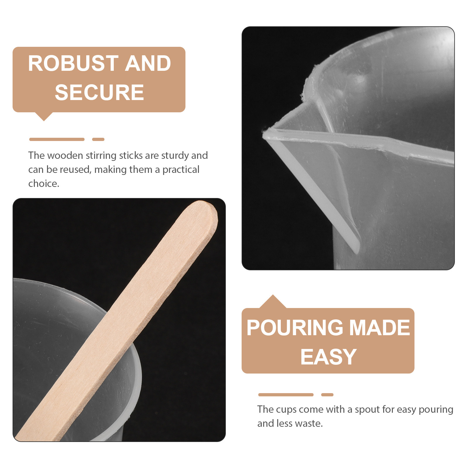 1Set Epoxy Resin Mixing Cup Se – Mixing Cup Silicone recenzja i cena