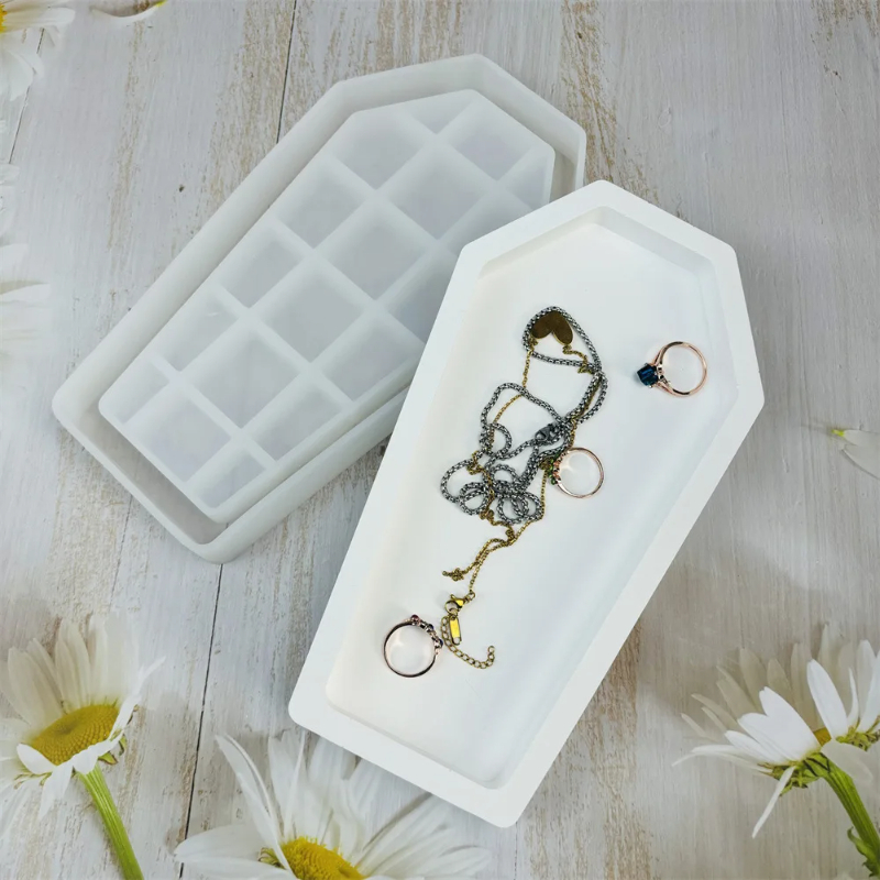Halloween Coffin Resin Mold Tr – Serving Tray Mold recenzja i cena