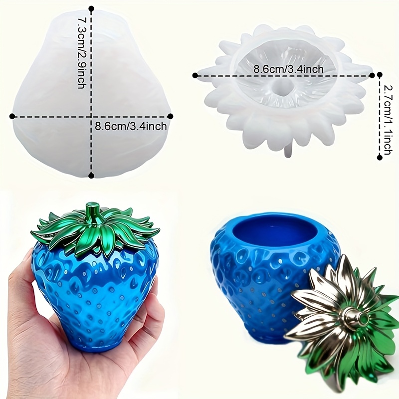 1 piece of strawberry can resi – Resin Craft Ideas recenzja i cena