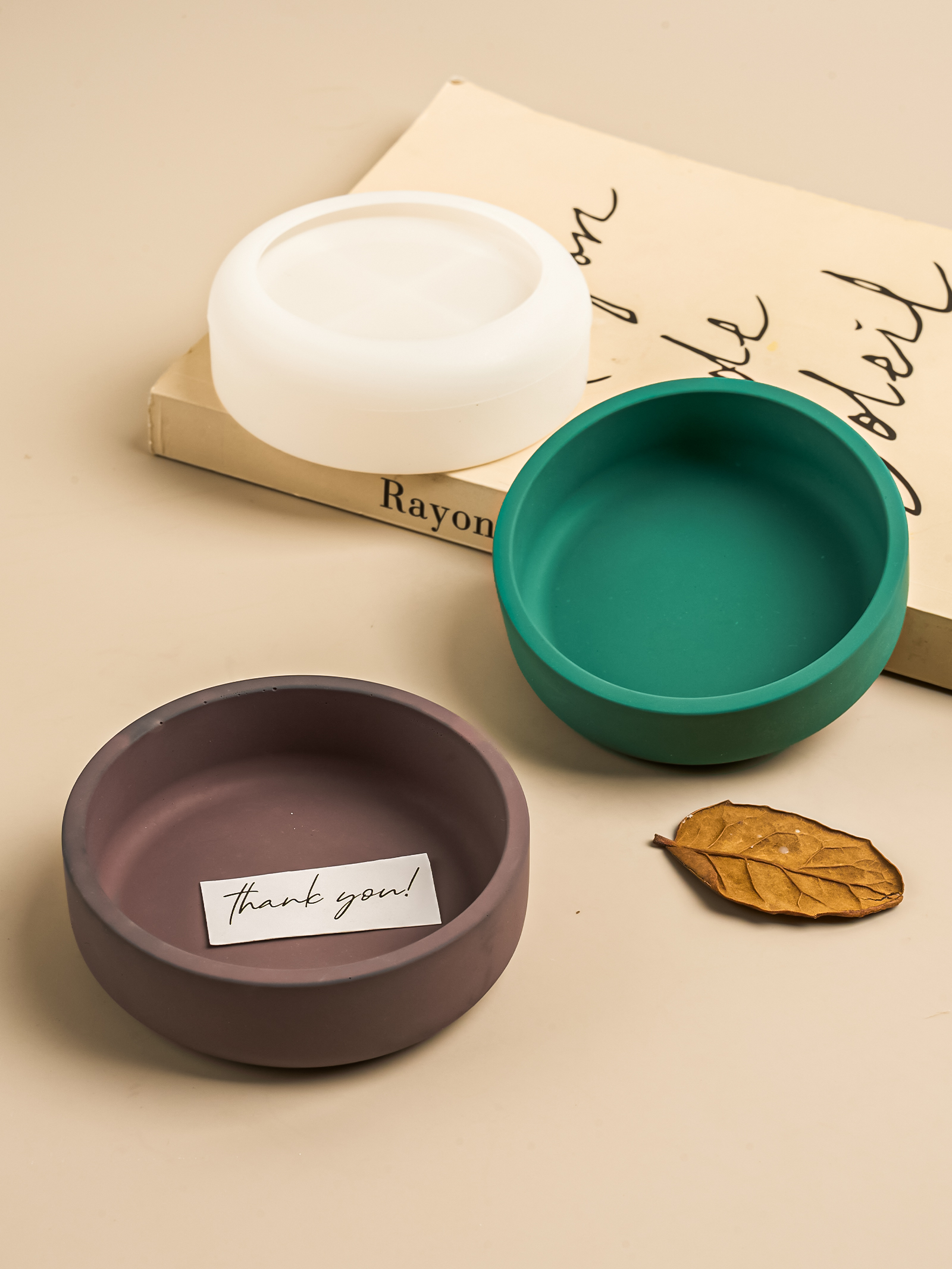 Nordic Round Storage Bowl Ceme – Coaster Mold Round recenzja i cena