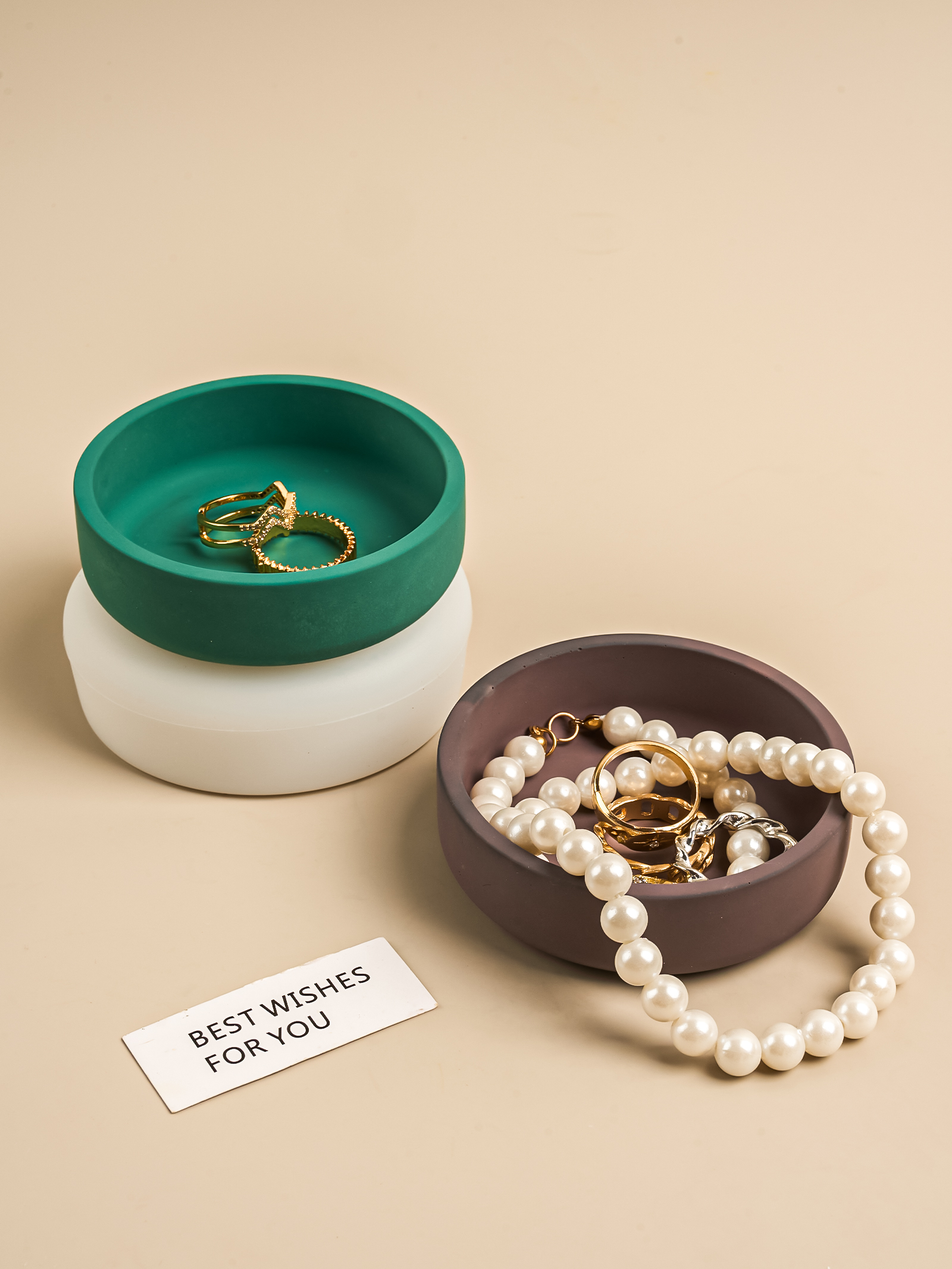Nordic Round Storage Bowl Ceme – Coaster Mold Round recenzja i cena