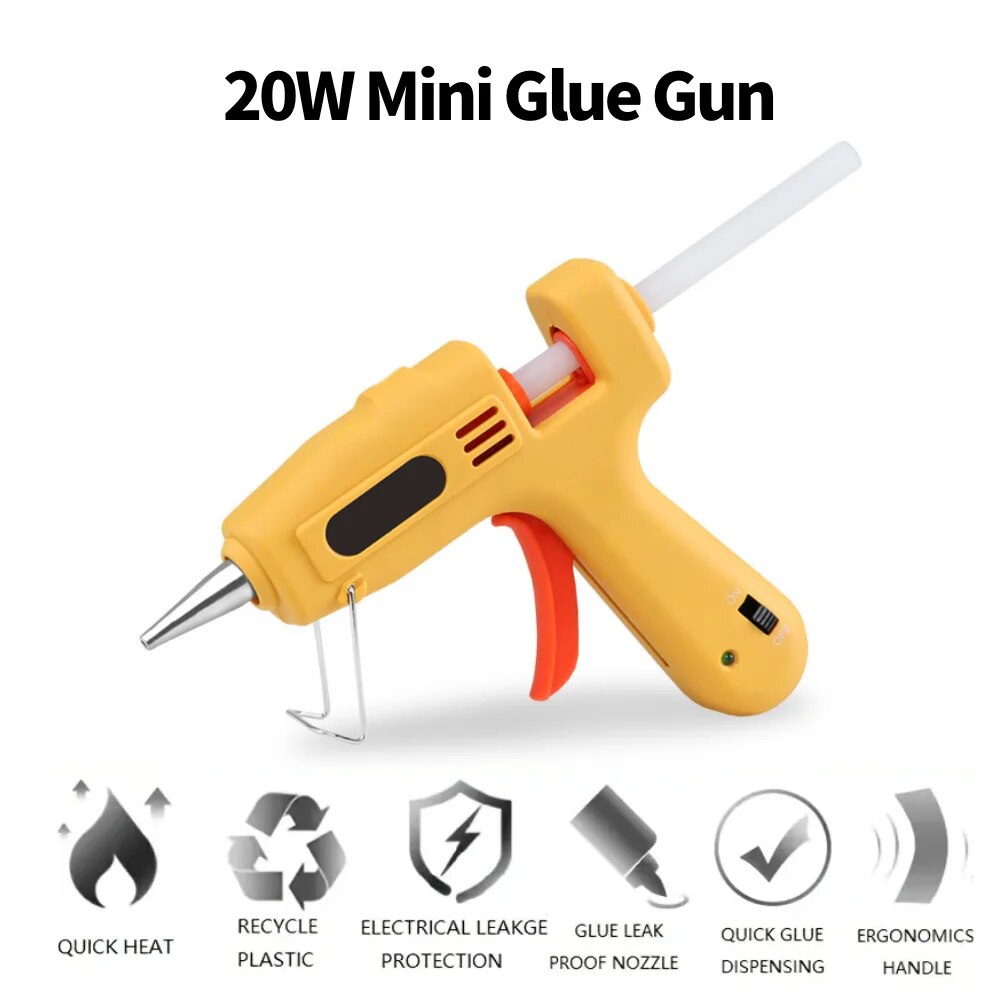 Hot Glue Gun Kit 20W Mini DIY  – Heat Gun Small recenzja i cena