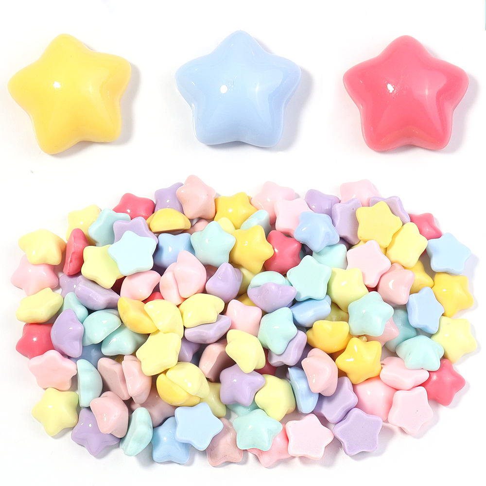 50pcs/lot 16mm Colorful Star R – Resin Crafts Diy recenzja i cena